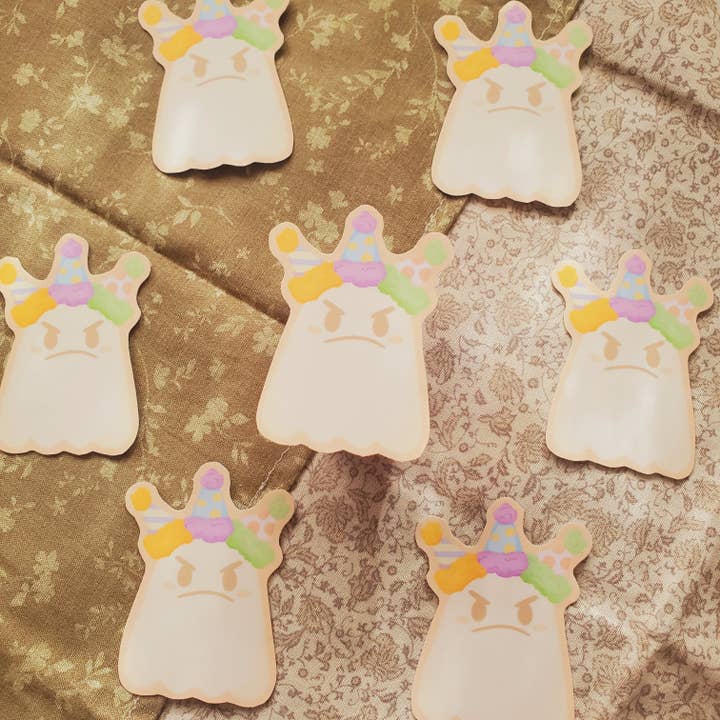 Wayward Leaves - Wholesale Sticker - Ghost Clowns3