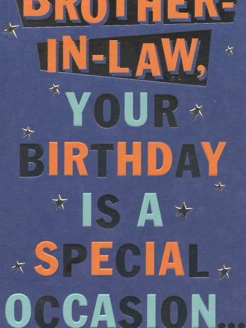 Birthday Brother | AGTC | MD | AMA06545593P for wholesale by DICKENS INC.