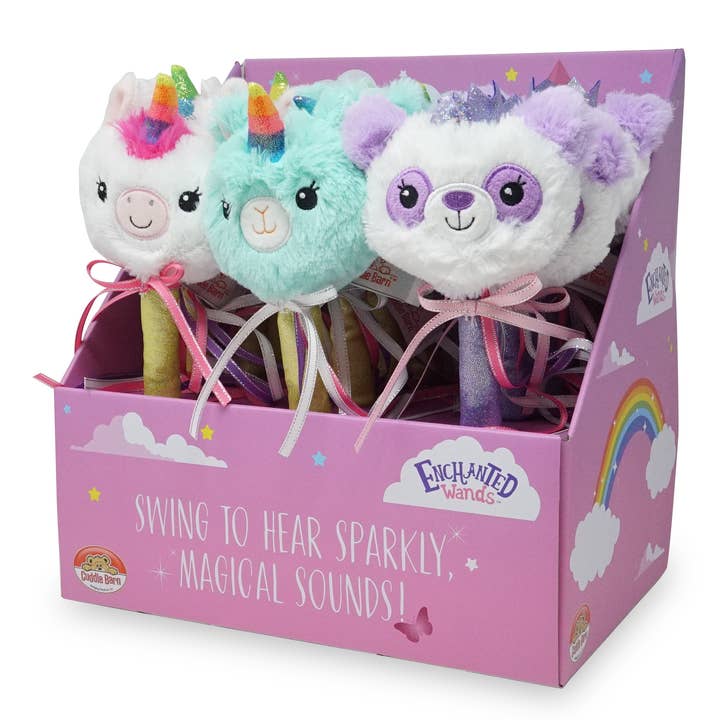Cuddle Barn, Inc. - Wholesale Stuffed/Plush Toy - Kids & Baby - Enchanted Wands (Magical Motion Activated Kids Plush Toy)