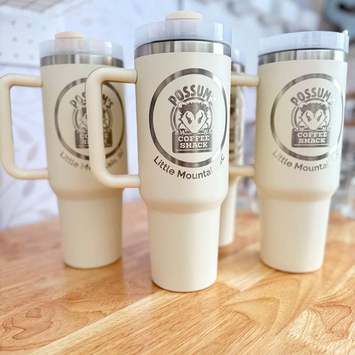 SKS Design Studio - Wholesale Insulated Mug/Tumbler - CUSTOM LOGO | ENGRAVED | 40oz Stainless Steel Tumbler2