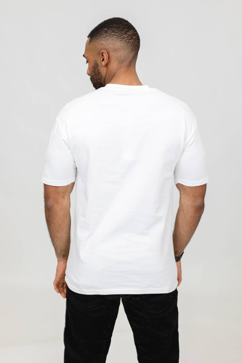 Zayne Paris - Wholesale T-Shirt - Men's - plain oversized round neck t-shirt tx920-25
