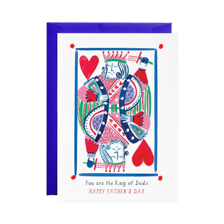 Mr. Boddington's Studio - Wholesale Father's Day Card - King - Father's Day Greeting Card