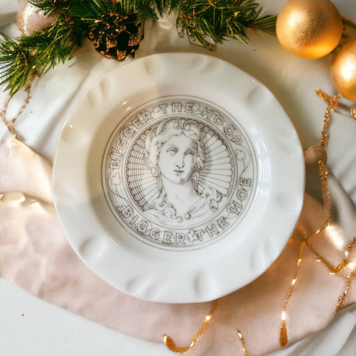 Cheeky Mare Limited - Wholesale Jewelry Dish - Bigger the Hoop, Bigger the Hoe3