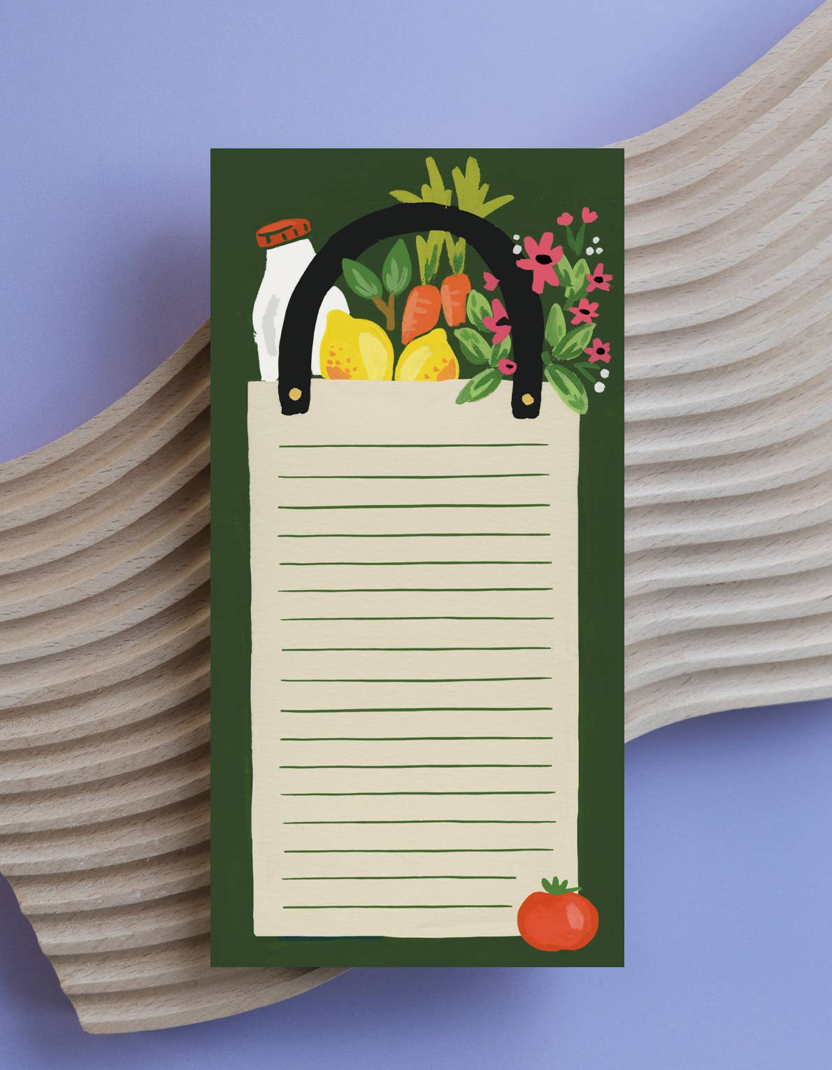 Idlewild Co. - Wholesale Notepad - Grocery Bag Magnetic Market List Notepad2