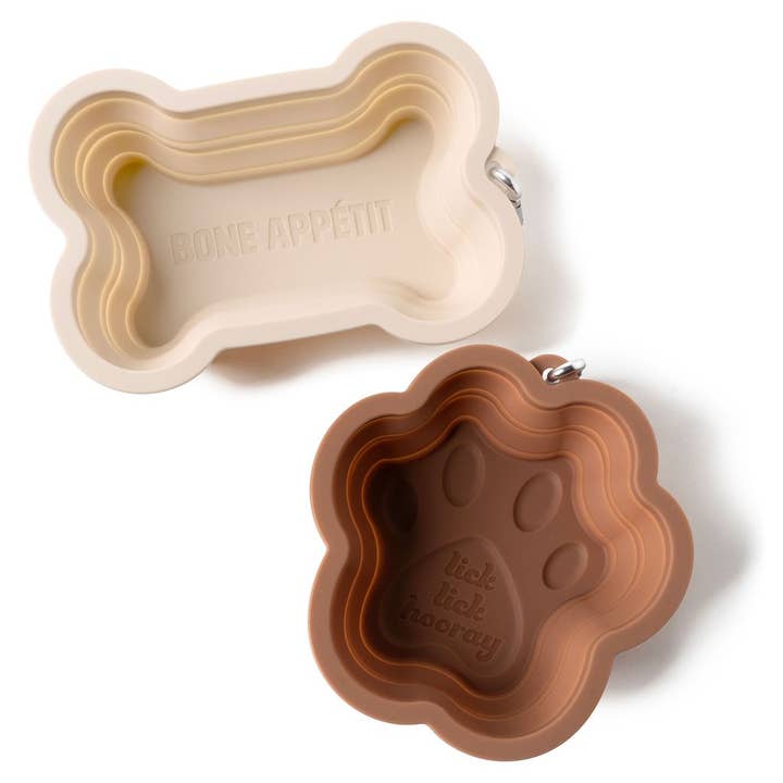 DM Merchandising - Venta al por mayor Comedero - Gatos y perros - Plato plegable moderno para perros Monkey Swag