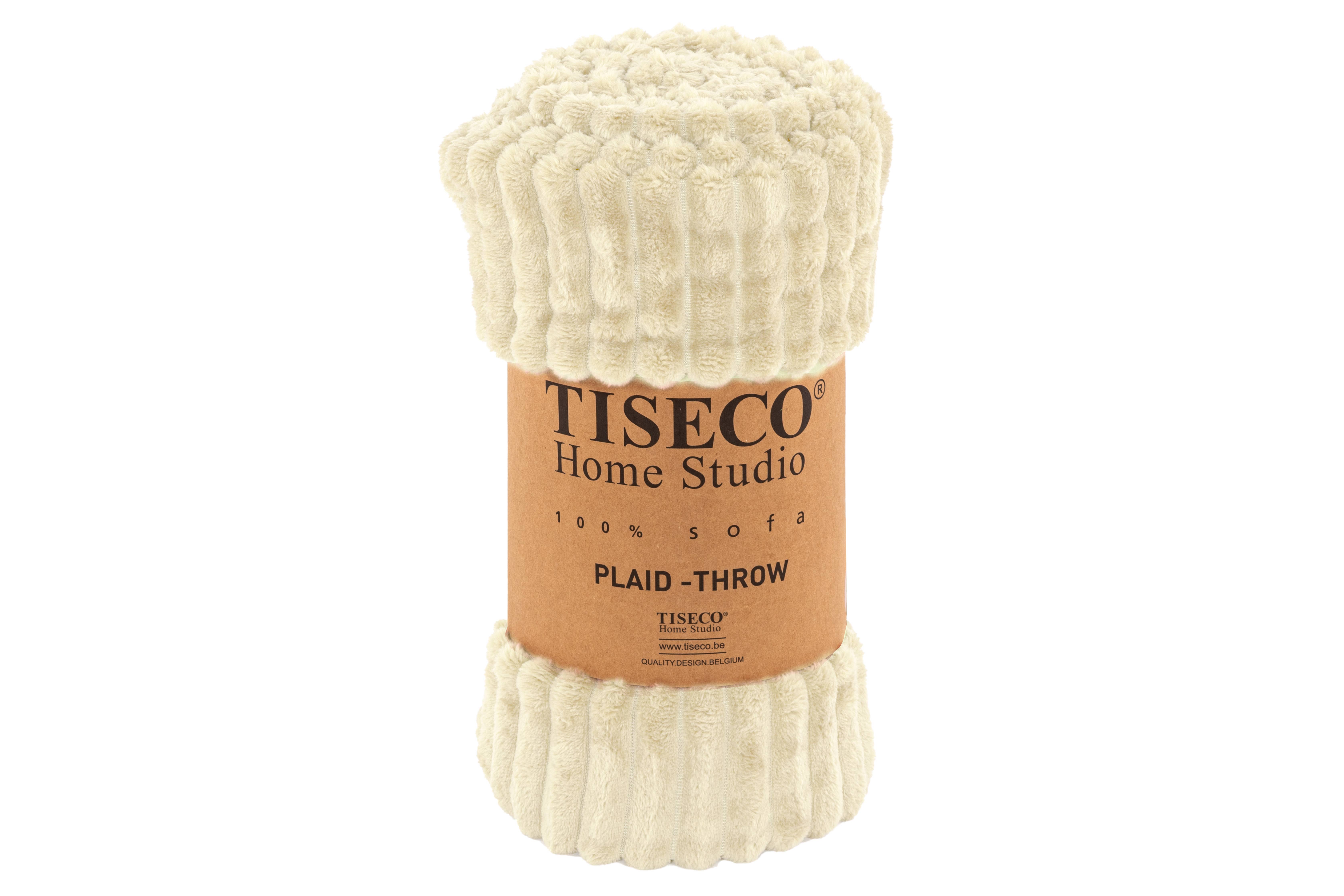 Tiseco - Wholesale Throw Blanket - Plaid RIBBLE Microflannel - 130x160 cm5
