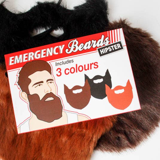 Gift Republic - Wholesale Gag Gift/Novelty Gift - Emergency Beards Dress Up1