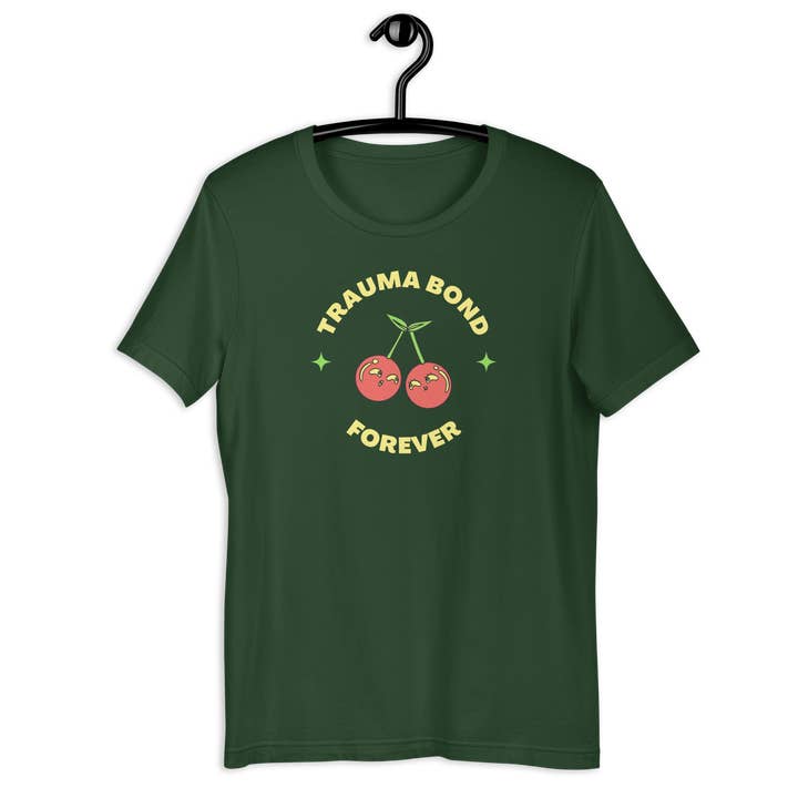 Trauma Bond Forever T-shirt for wholesale by Jolly & Goode