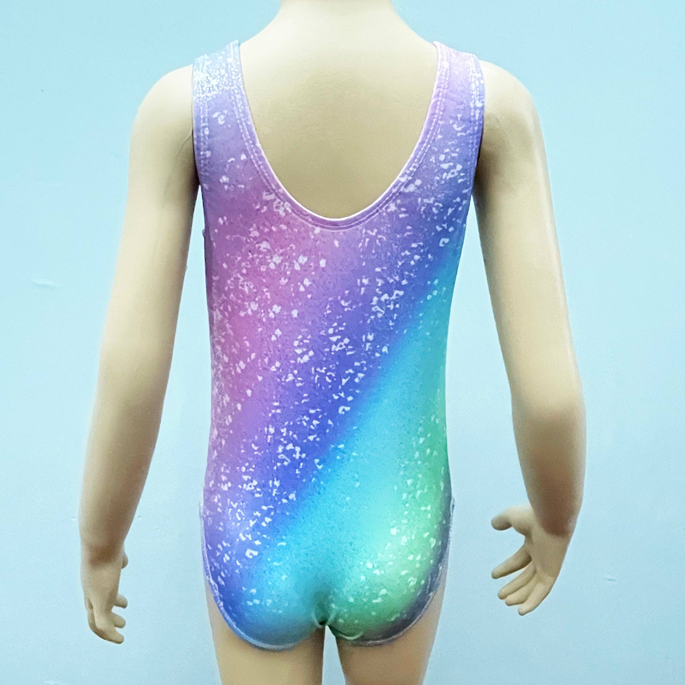 Wenchoice - Wholesale Leotard - Kids - Kid's Rainbow Leotard With Hair Band2