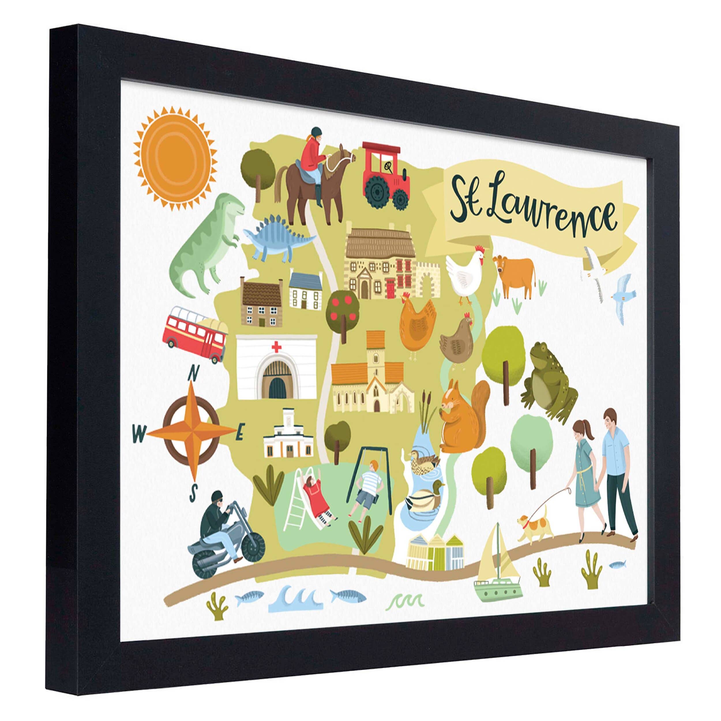 Lauren Radley – wholesale Map – St Lawrence Parish Map4