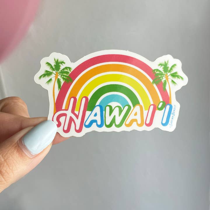 Retro Hawaii Sticker and other Purchase Wholesale okina. Free Returns & Net 60 Terms on Faire trending on Faire.