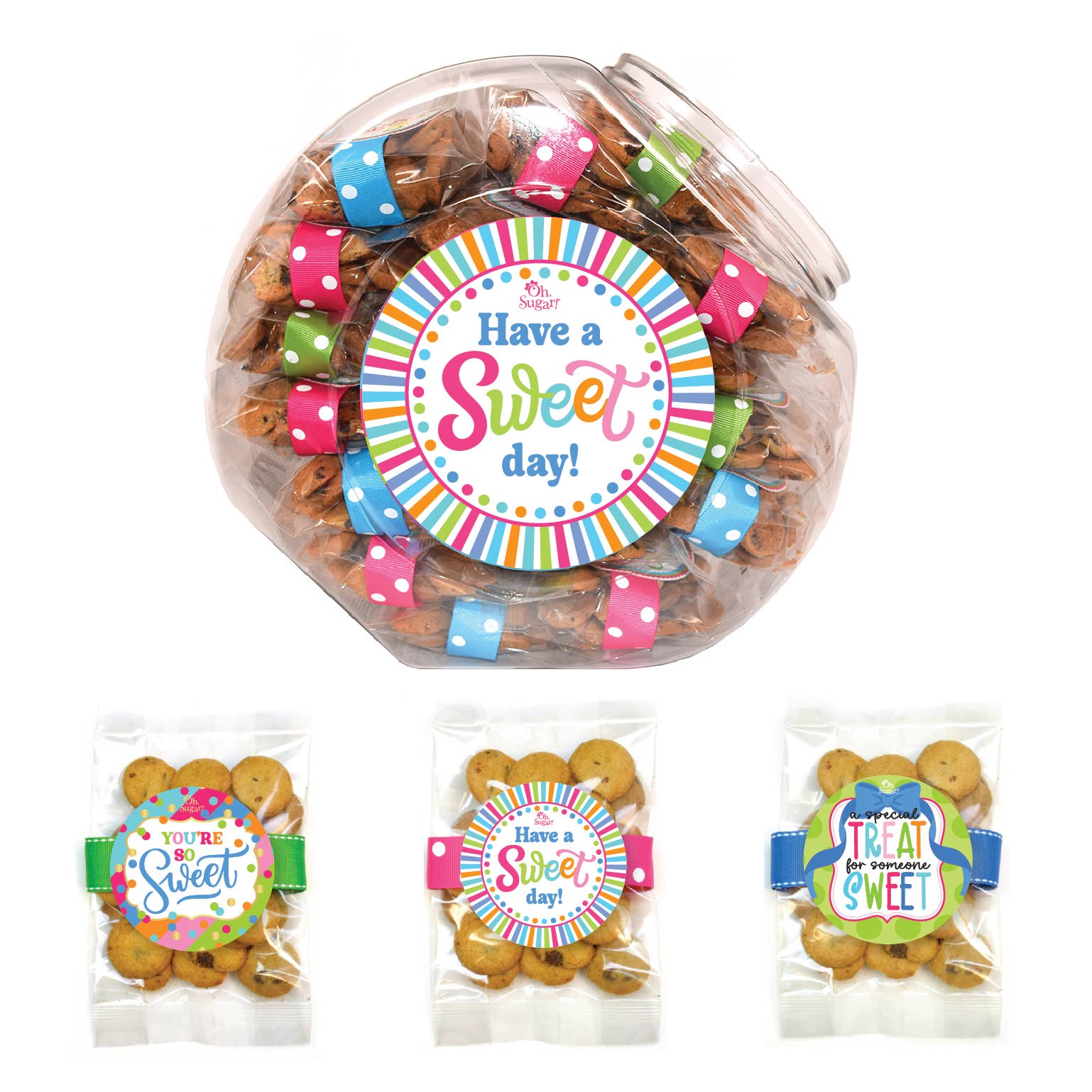 Oh, Sugar! - Wholesale Cookie - Cookie Tub -  So Sweet - Includes 42 Bags0