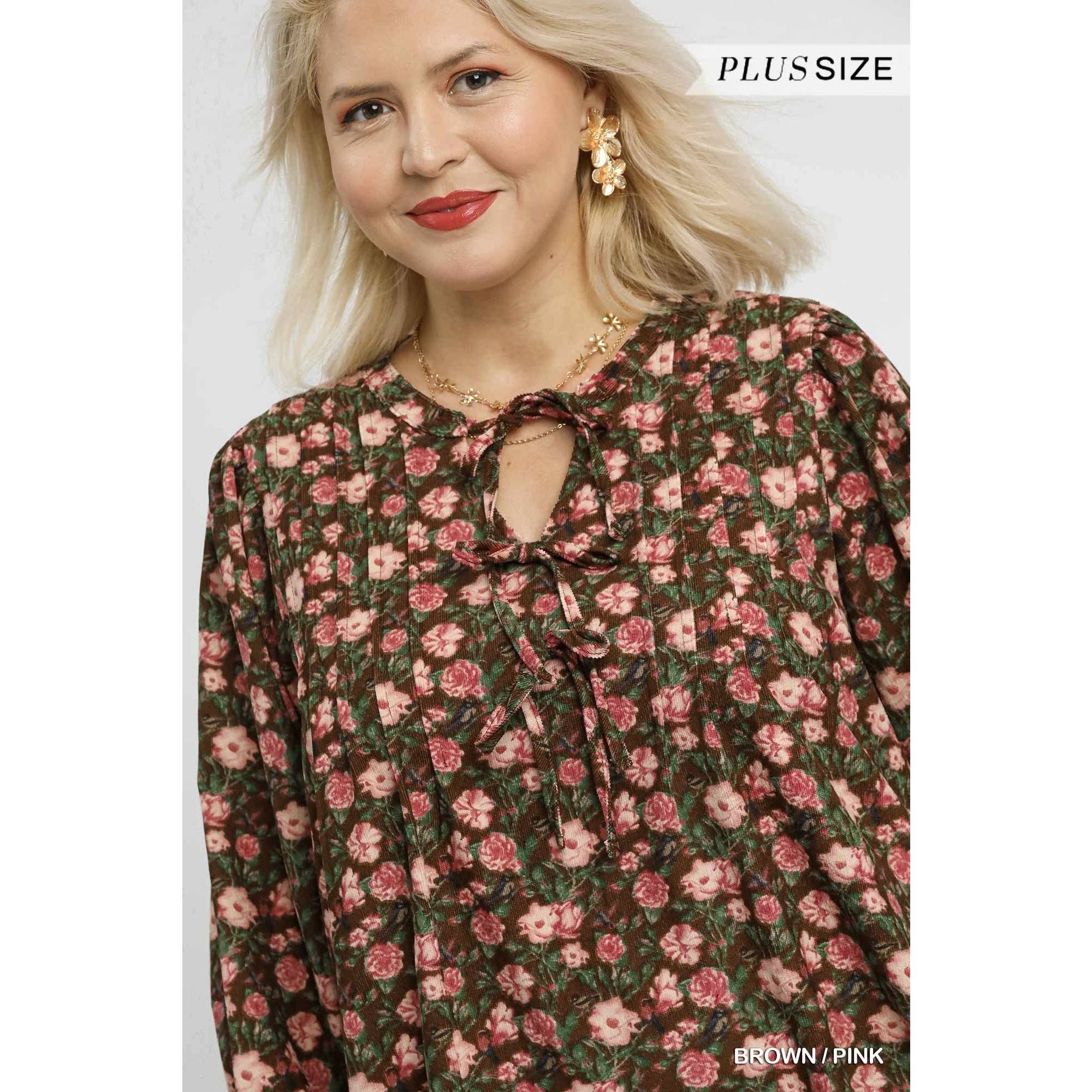 STYLE USA - Vente Robe – femme - Robe Florale PLUS9