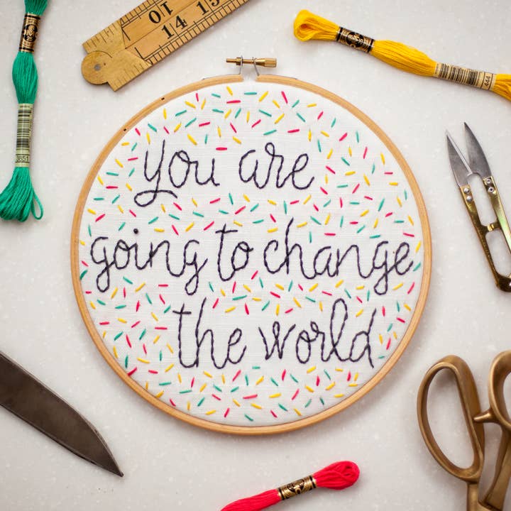 Ändern Sie das World Stitch Kit für den Großhandel von Make & Mend Company