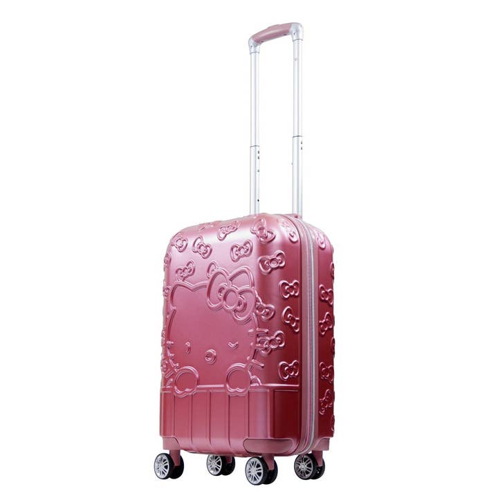 FUL Luggage (Concept One) - Wholesale Luggage - Hello Kitty Portrait & Bows 22.5" Carry-on Luggage Spinner S