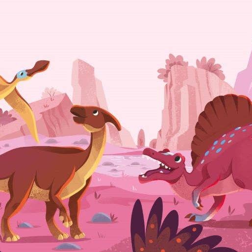 Axis Toys & Gifts - Wholesale Colouring and activity book – kids and baby - Sassi Free the Colours Reusable Paint Brush Book - Dinosaurs2