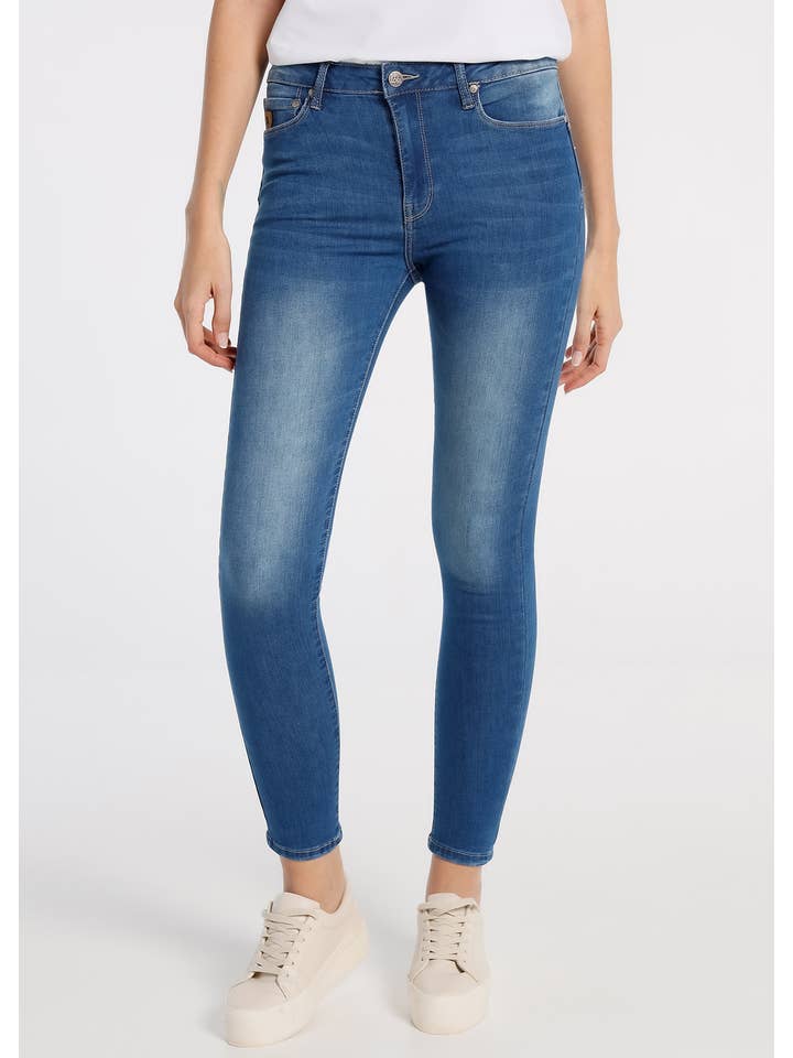 Blue LOIS JEANS Denim Push Up Skinny|Blue Inch Size for wholesale on Faire