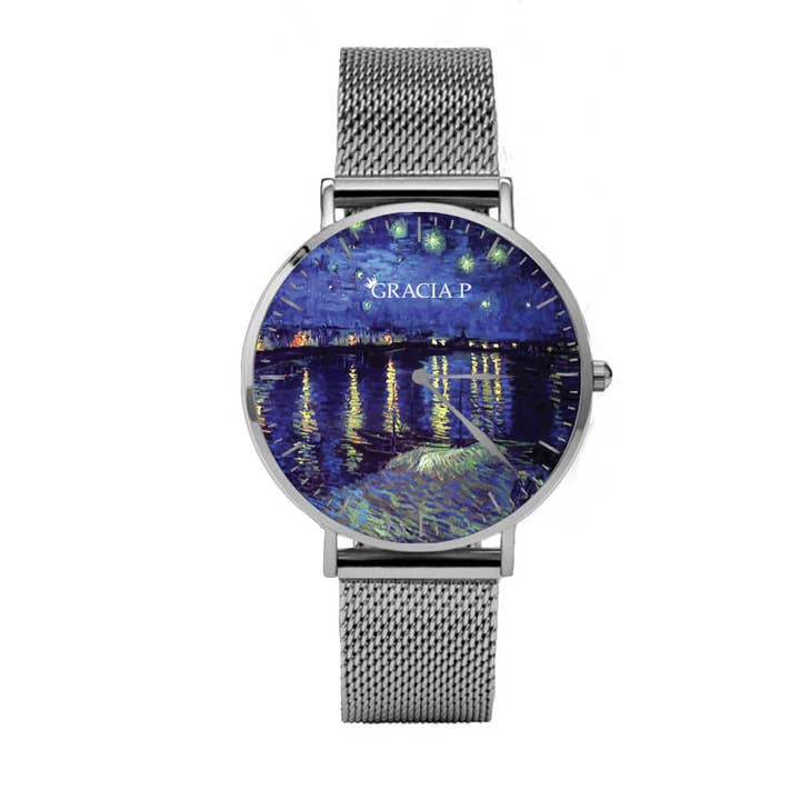 Reloj Gracia P - Reloj - Noche estrellada sobre el Ródano para venta al por mayor de GLOBALSHOP SRL