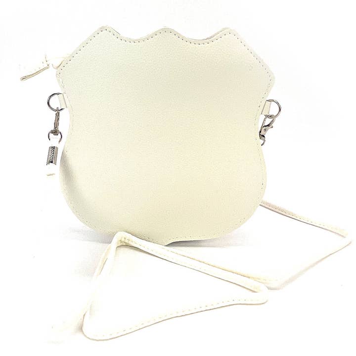 COMECO INC - Wholesale Crossbody Bag - Women's - Route 66 Emblem Crossbody Bag in Vinyl2