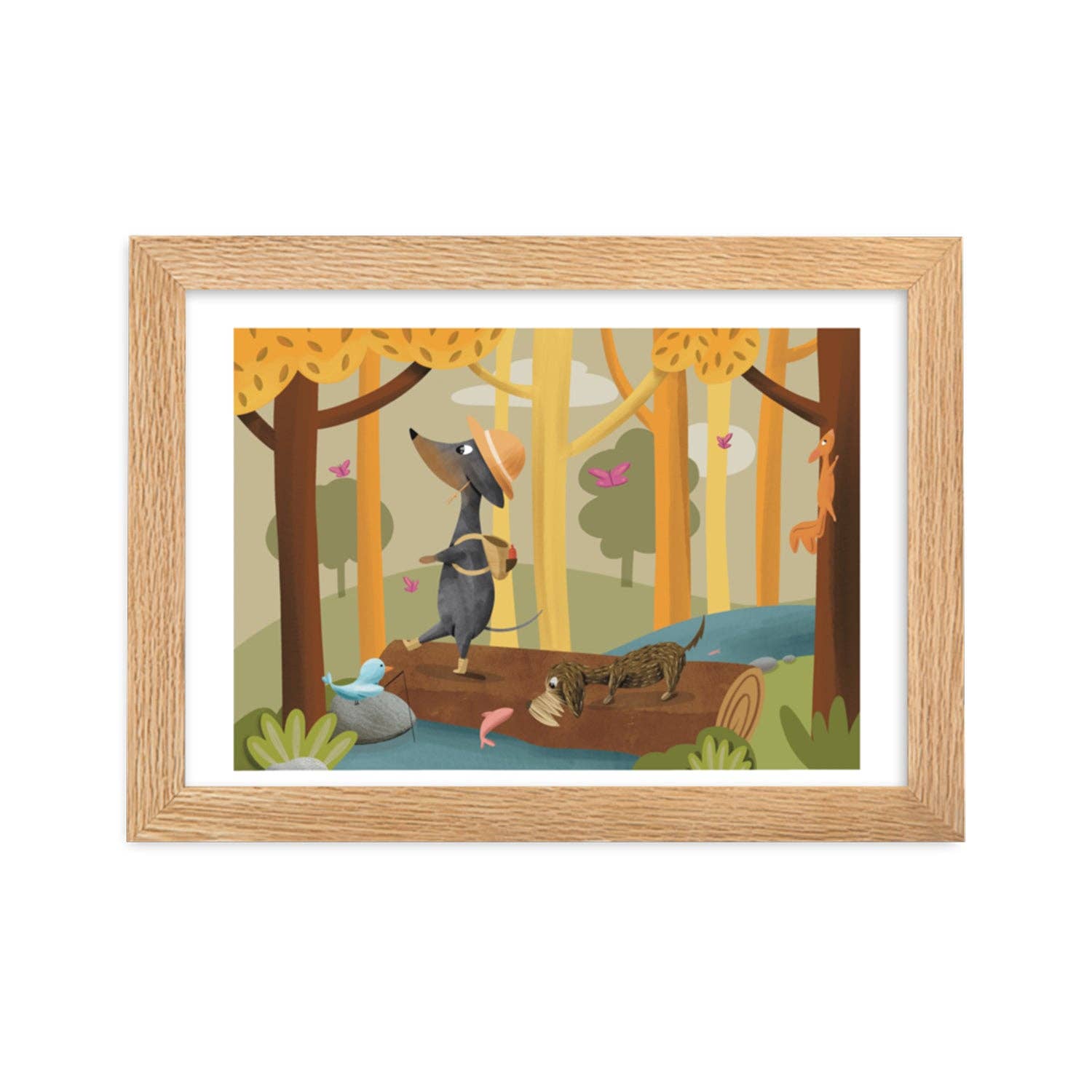 Meet Wilma - Wholesale Art Print - Art Print "Autumn Walk"