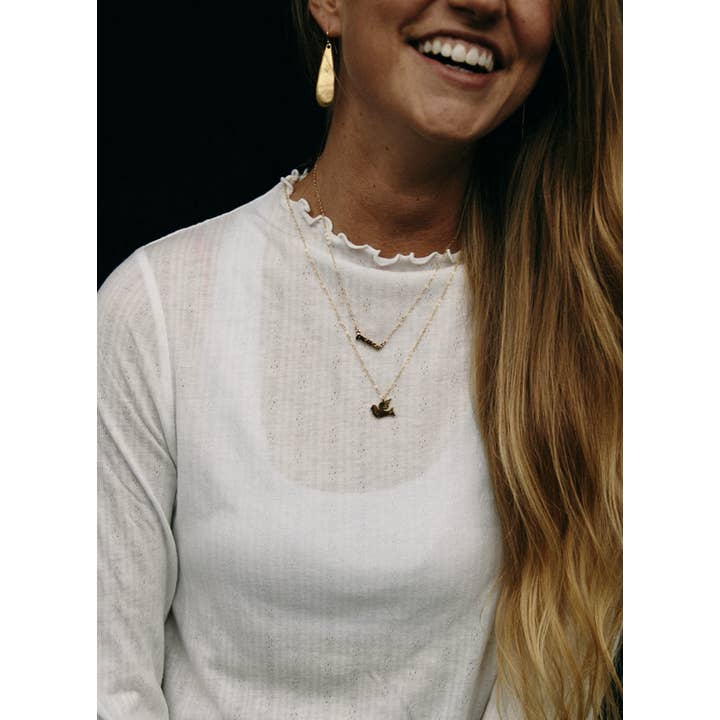 Rebekah Gough Jewelry – wholesale Hänge-/berlockhalsband – Fred på jorden Halsband