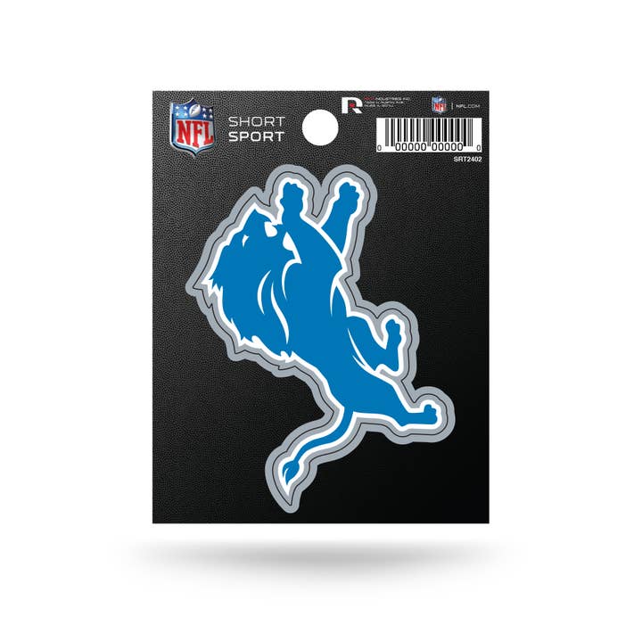 Rico Industries - Wholesale Sticker - NFL Detroit Lions Short Sport Decal