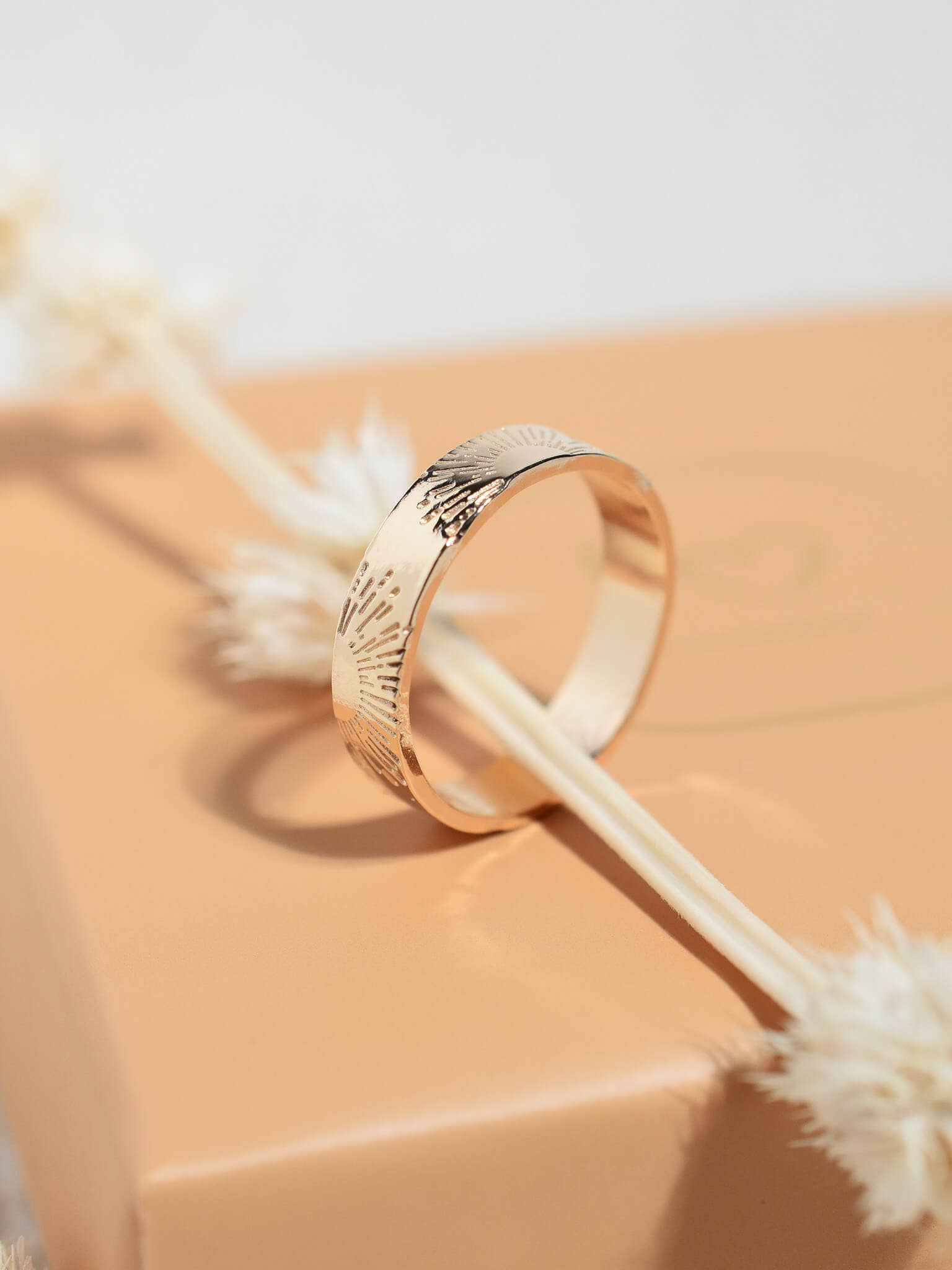 Loveable - Wholesale Band/Stacked Ring - Luxe Sunshine Ring 4mm4