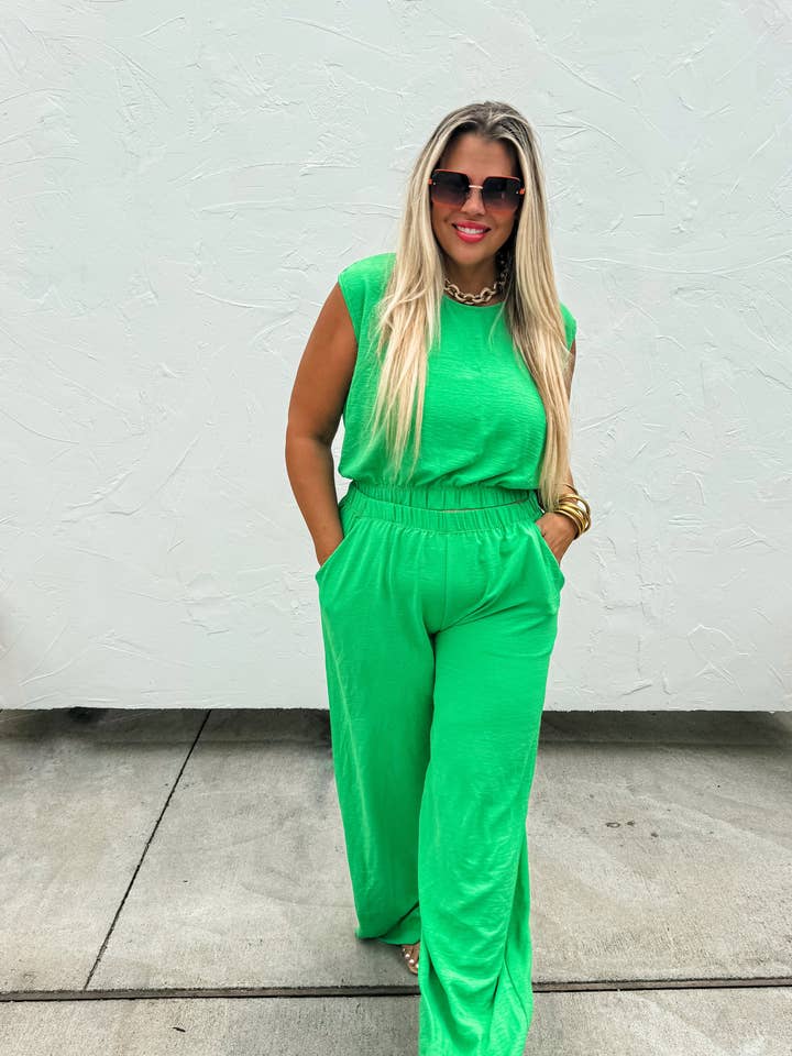 BLAKELEY - Wholesale Top & Pant Set (NOT Loungewear) - Women's - JESSICA SUMMER PANT SET- 2ND CUTS