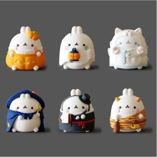 K-Wonderland - Wholesale Figurine Toy - Kids - Special Edition - Molang Halloween Random Figures vol.25