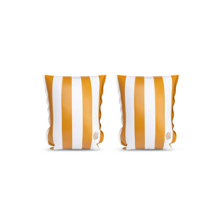 Bruin Wit Swim Essentials | Flow Bruin/Witte Zwembandjes 2-6 jaar for wholesale on Faire