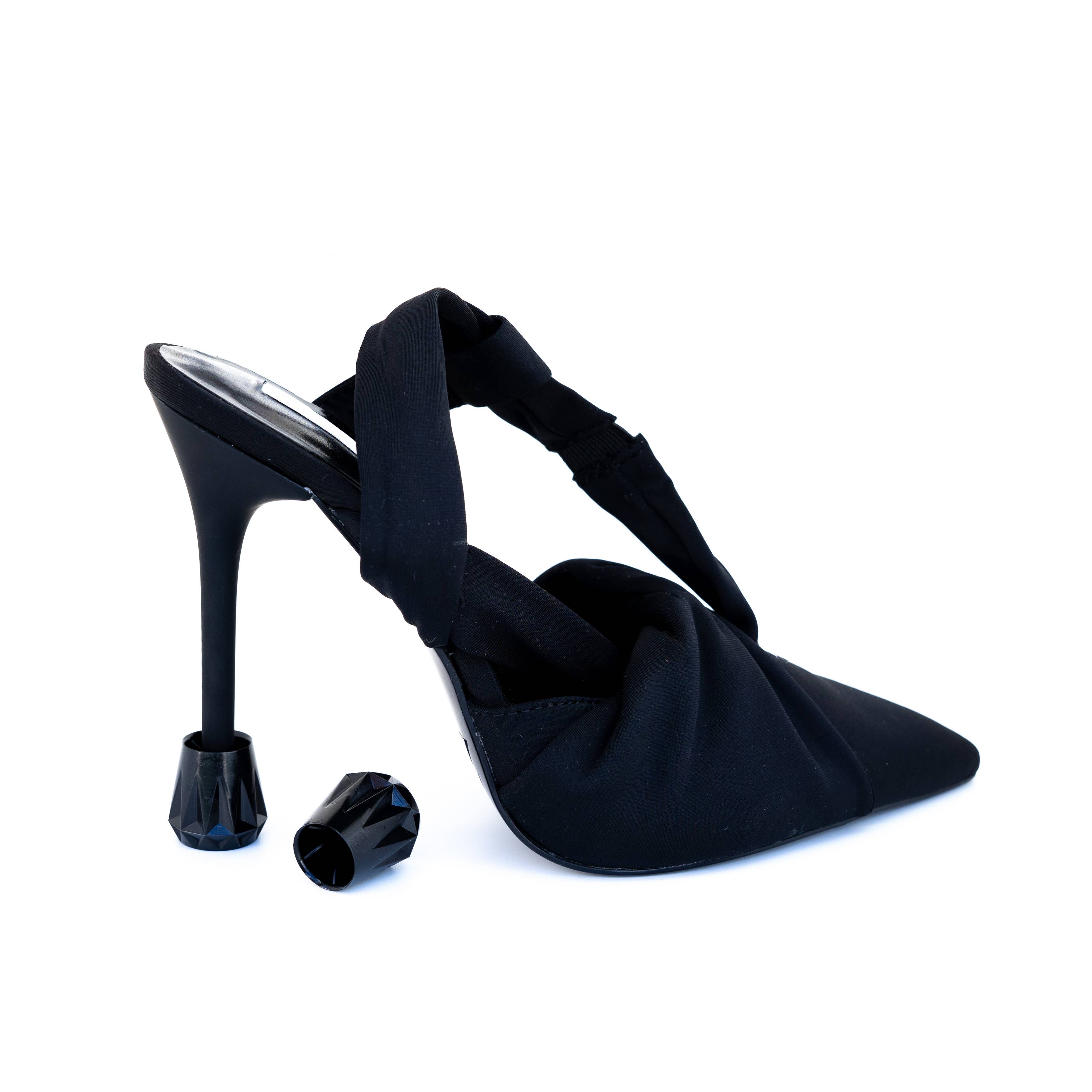 Stileo – Engroshandel Højhælede sko - Dame – Sort Stileo-højhælet sko8