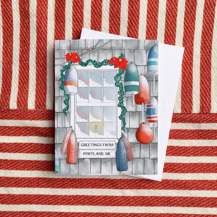 Ramus & Co. - Wholesale Season's Greetings Card - Semi-custom Holiday Card 🎄9