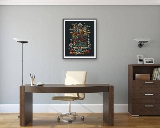 YoColorado - Wholesale Poster - Limited Edition Colorado 14ers Hand Printed Poster3