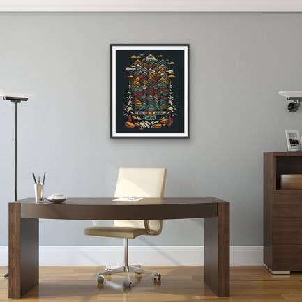 YoColorado - Wholesale Poster - Limited Edition Colorado 14ers Hand Printed Poster3