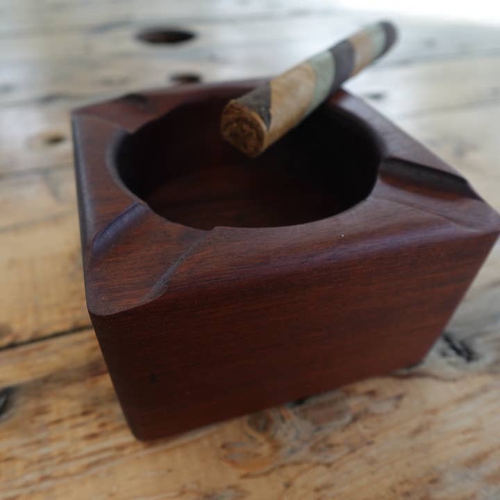 Ipe Cigar Ashtray 5142025I1 for wholesale by The Gant Collective