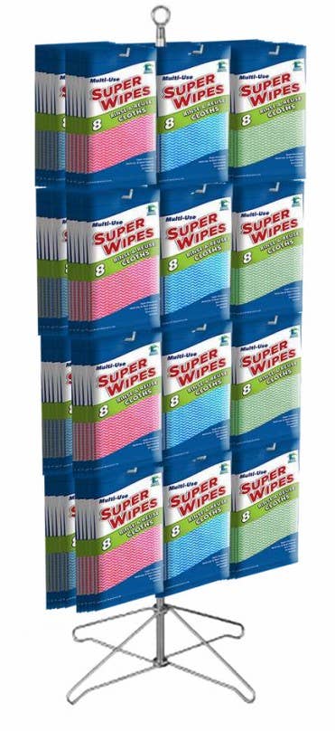 Living Concepts - Wholesale Dishcloth - Super Wipes 8 CT2