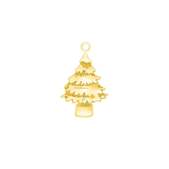 Spruce – 14K & 18K Gold Charm for wholesale by Piercing-zone