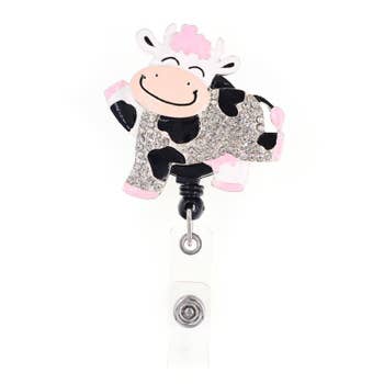 Wholesale Color Daisy Sparkle and Shine Rhinestone Badge Reel for your  store - Faire