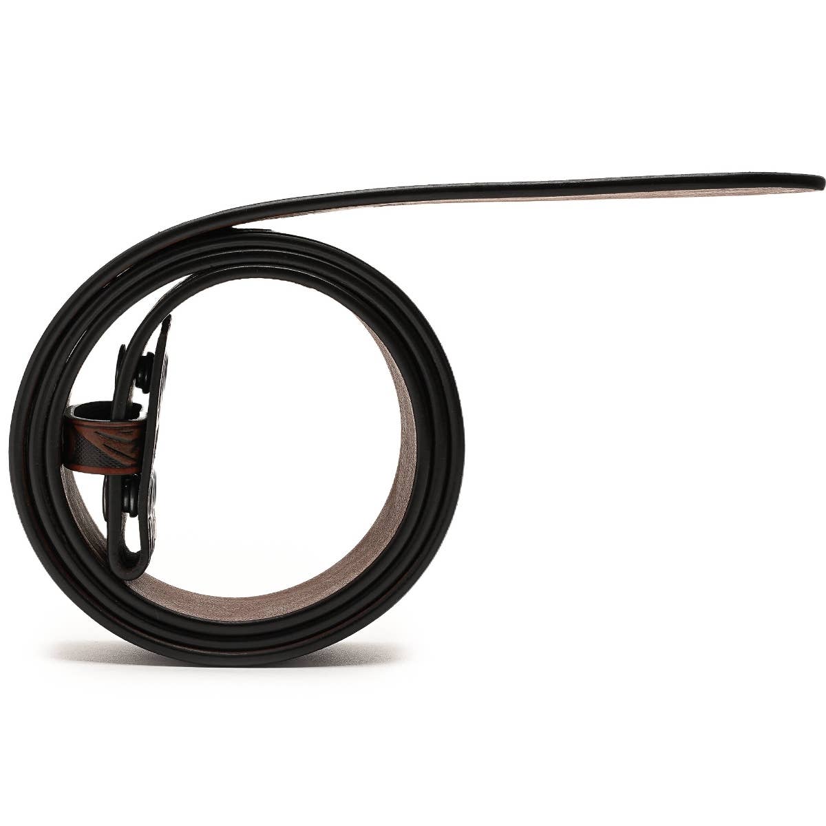 Fabio Valenti - Vendita all'ingrosso Cintura - Uomo - Cintura da uomo in vera pelle con cinturino a scatto senza fibbia12