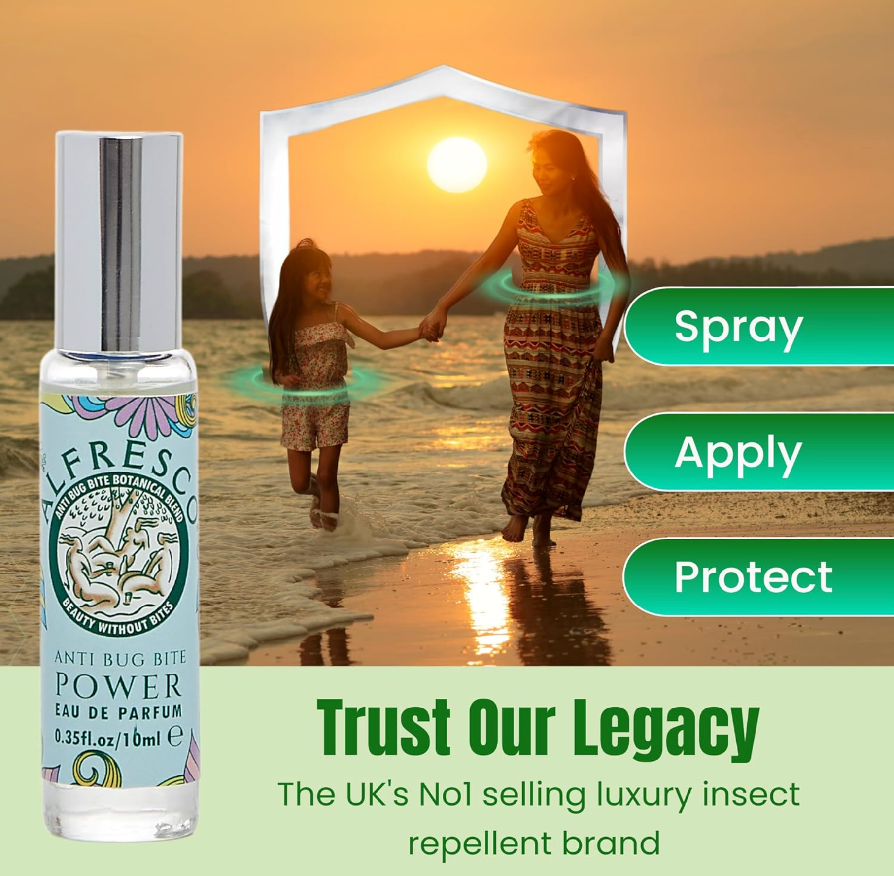 Alfresco – wholesale Insect repellent – Alfresco Power Eau de Parfum (10ml)6