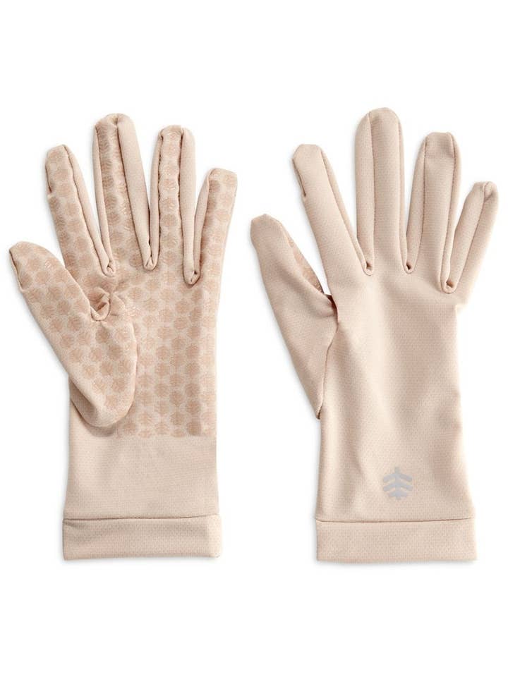 UV Driving Gloves | Beige for wholesale by Coolibar