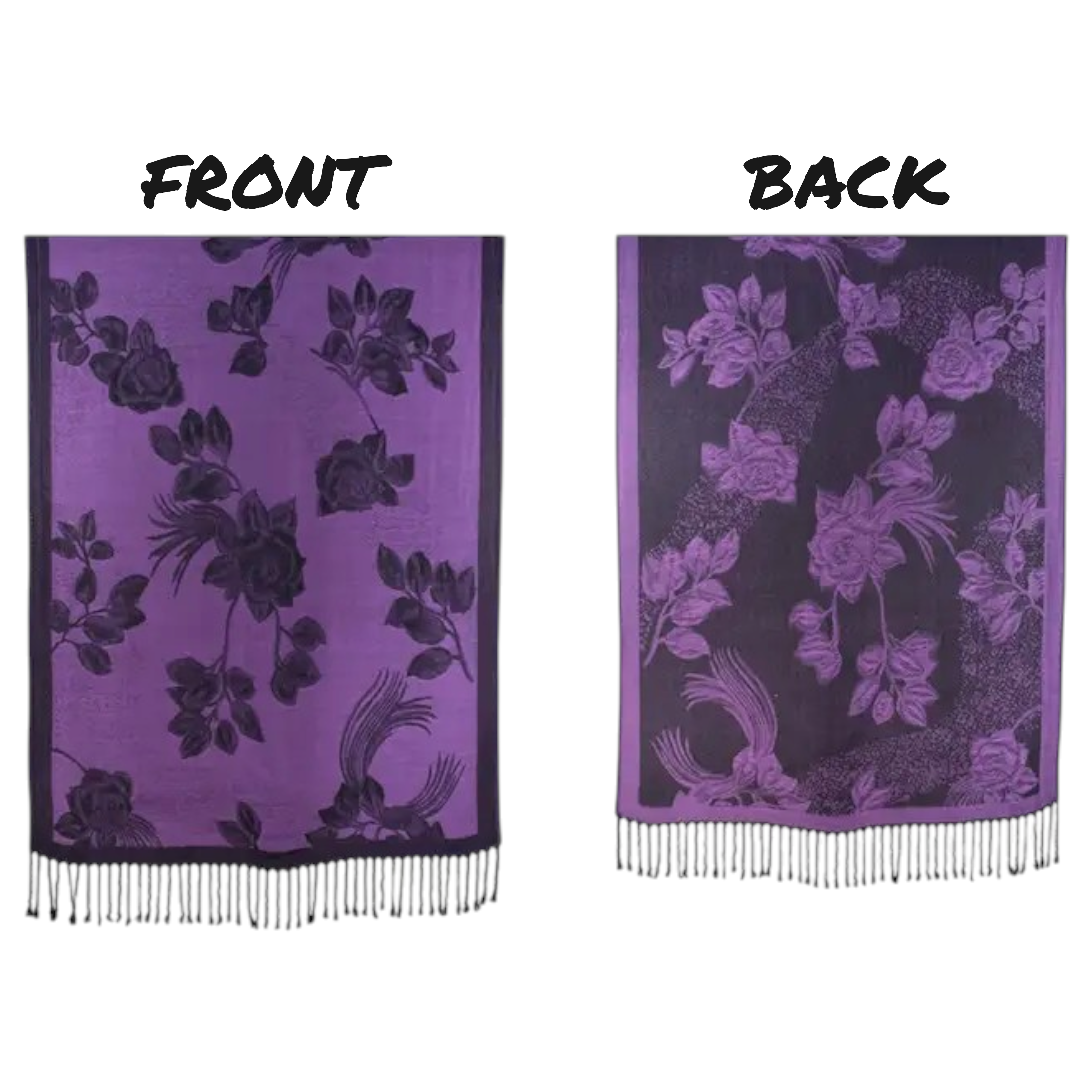 TAPA fashion – wholesale Wrap – Women's – Rose Pashmina RP2025. (12pc)56