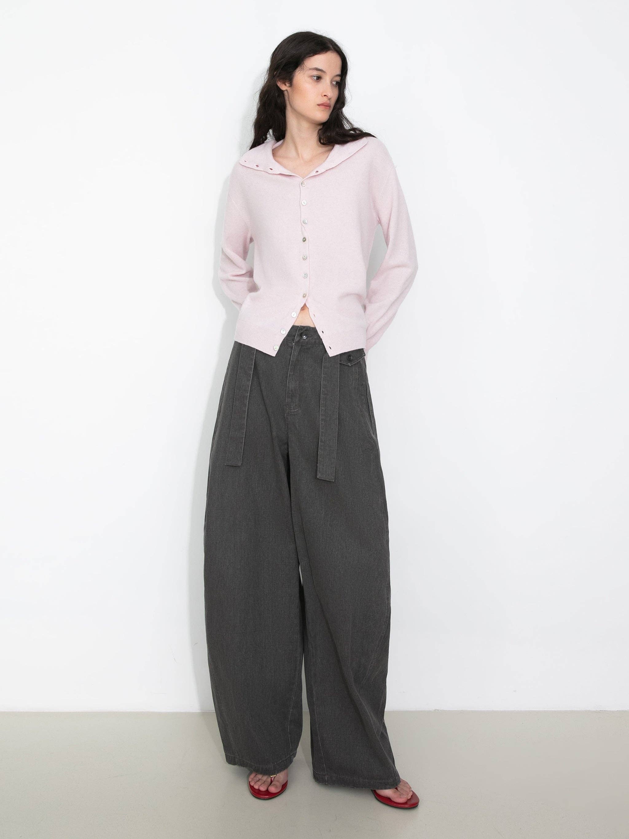 CUBIC - Wholesale Cardigan - Women's - Relaxed Knit Cardigan Jacket in 100% Wool6