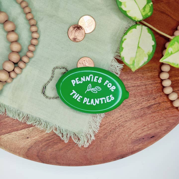 BumbleB Graphic Design - Wholesale Keychain - Women's - Pennies for the Planties Coin Purse Keychain6