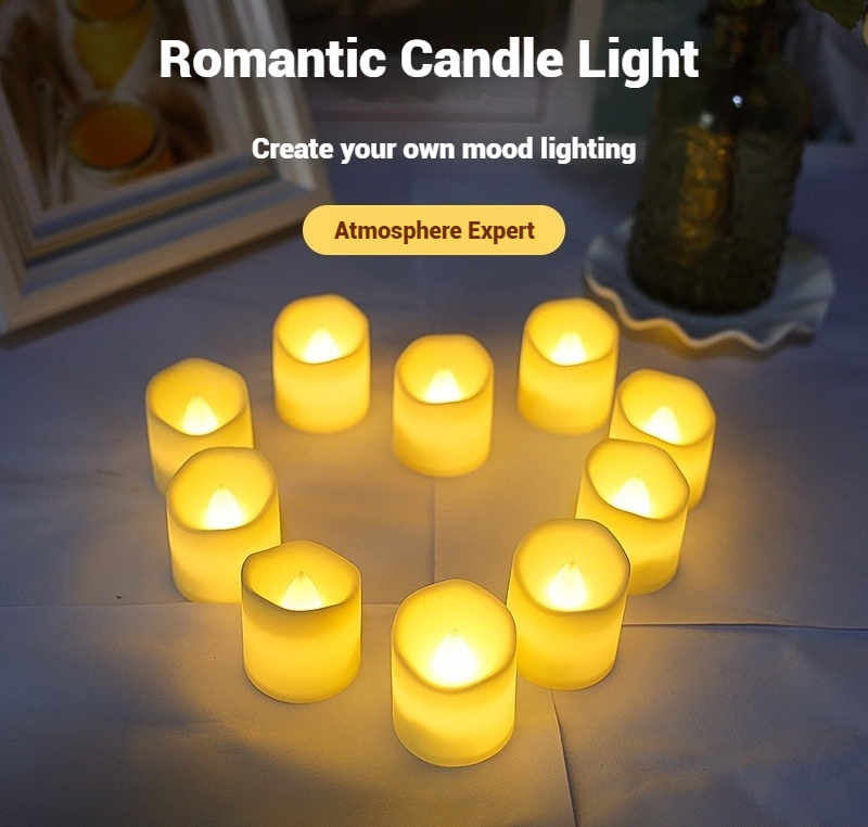 VIGOR - Wholesale Flameless Candle - Premium Holiday floating candle lights Led Tea Candle Light6