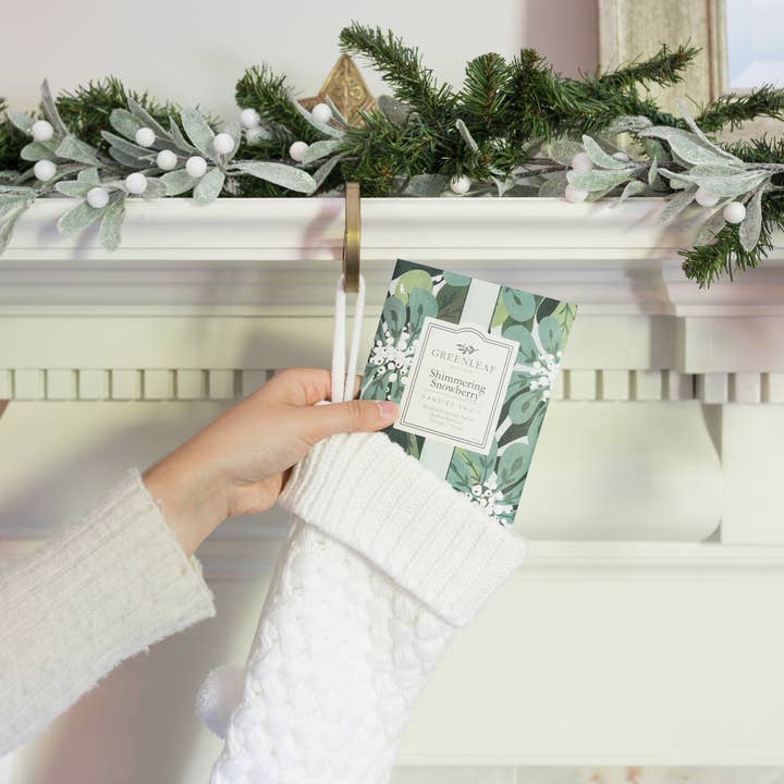 Greenleaf Gifts - Wholesale Sachet - Shimmering Snowberry Large Sachet 18 Pack2