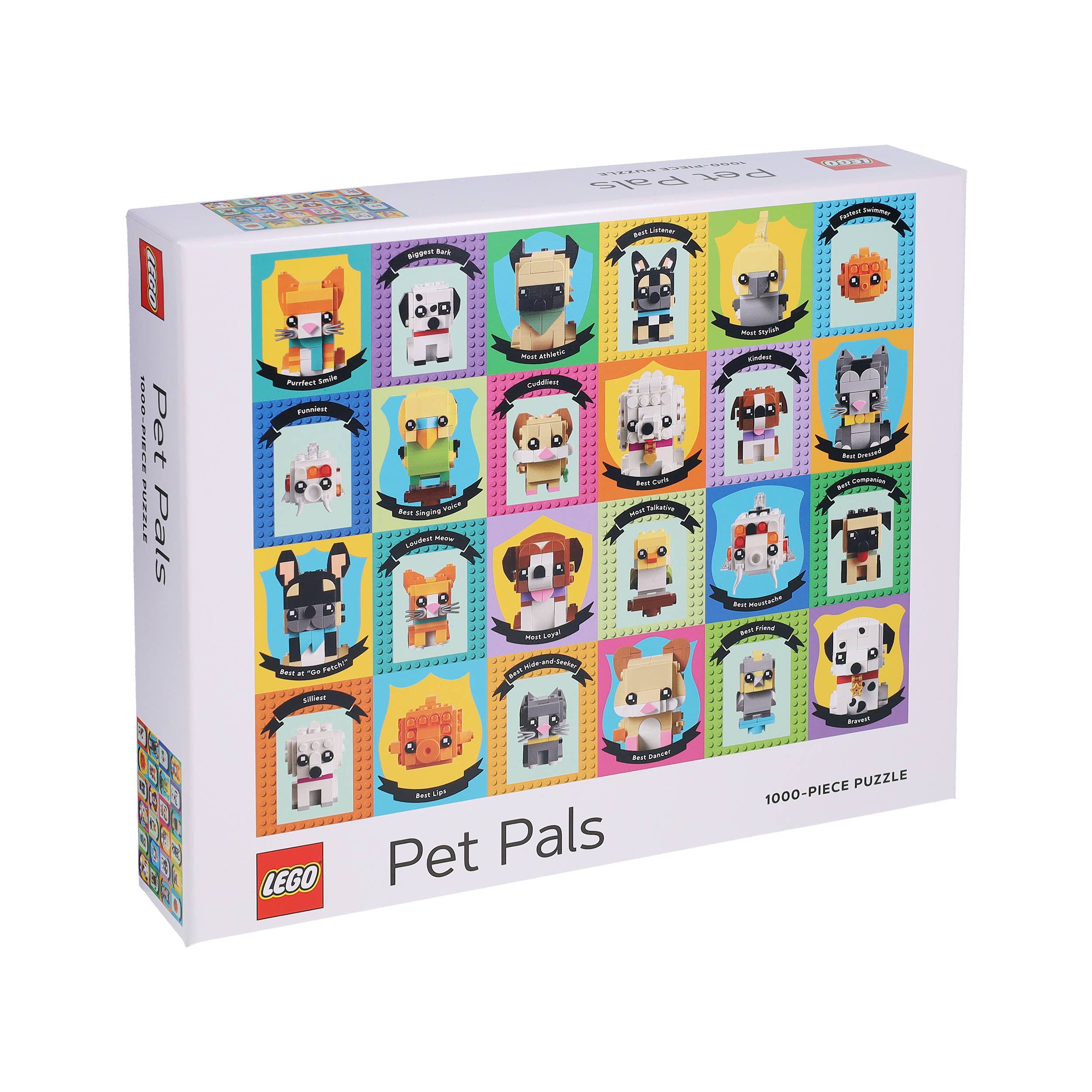Chronicle Books - Wholesale Puzzle - Adult - LEGO Pet Pals 1000-Piece Puzzle1
