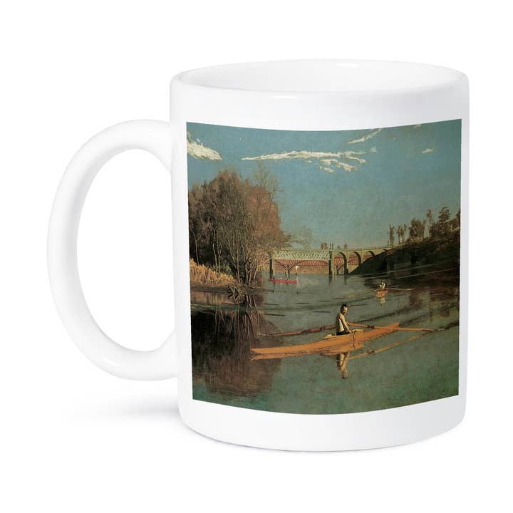 3dRose - Wholesale Coffee Mug - 3dRose, Max Schmitt in a Single Scull by Thomas Eakins American Artist, Mug8