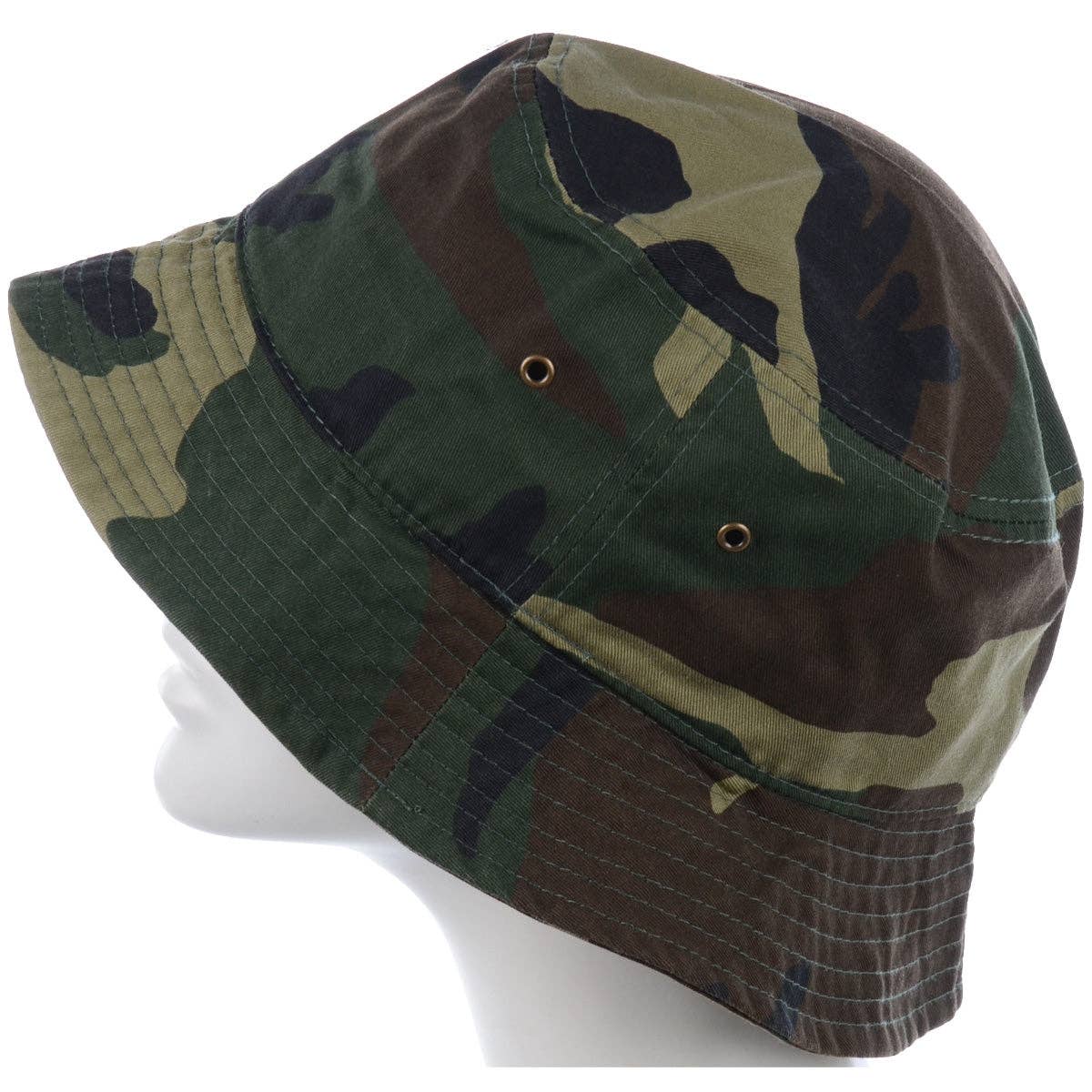 Jasper Trading LLC - Wholesale Bucket Hat - Unisex - 1500_CAMOUFLAGE GREEN- One Piece Hat1