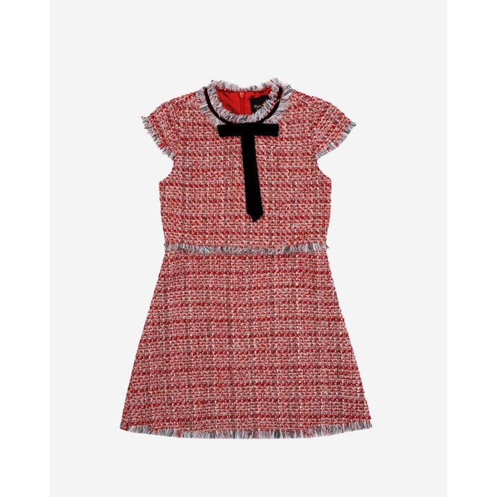 Sofia Tweed-Kleid für den Großhandel von Petite Hailey